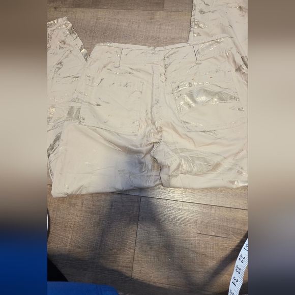 Anthropologie ($198) Pilcro “The Wanderer” Metallic Utility Pants - Picture 11 of 11